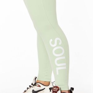 NWT lululemon soulcycle align pant creamy mint size 4